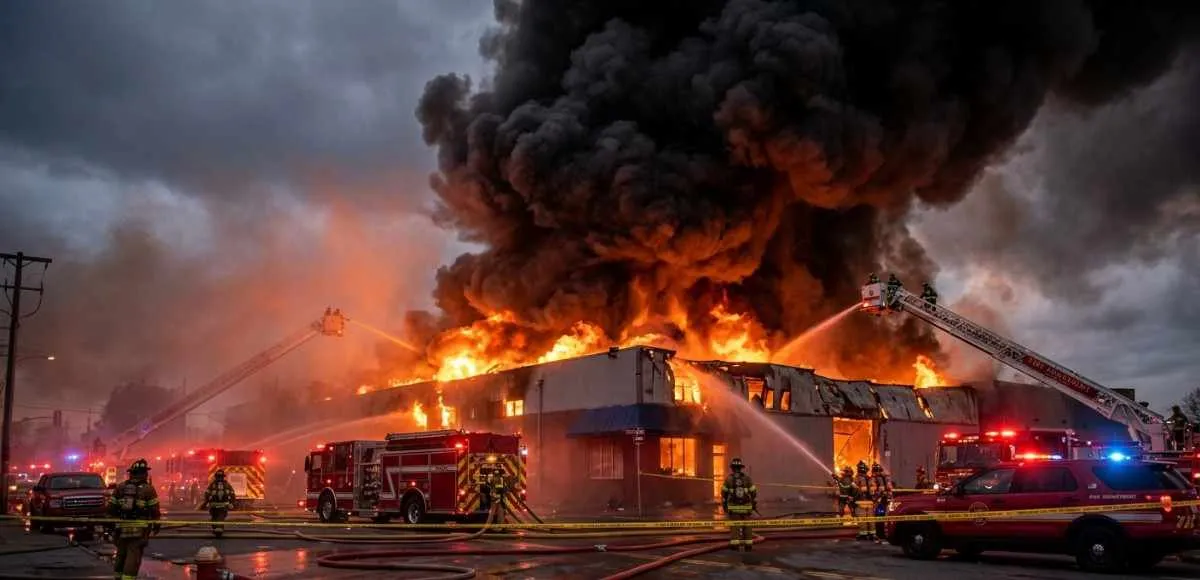 Fire and Smoke