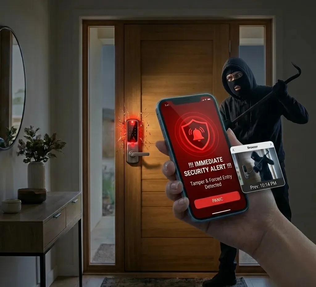 Tamper & Forced Entry Alerts