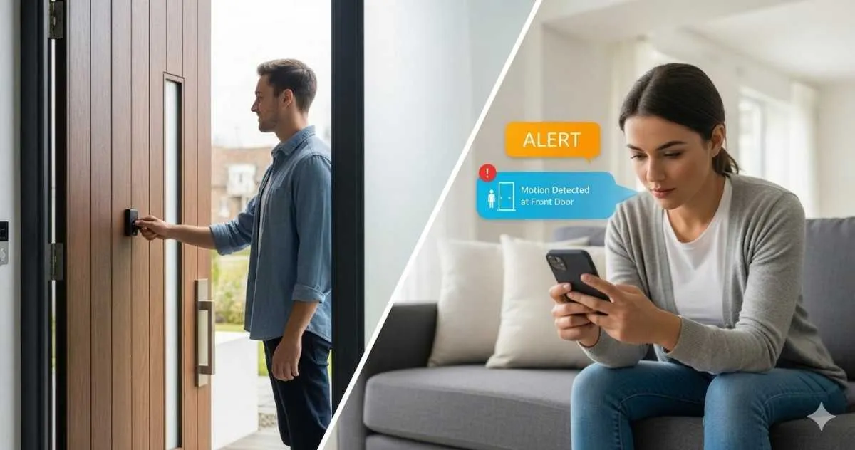 How doorbell camera works